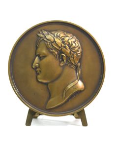Médaille bronze commémorant le baptême du roi de Rome