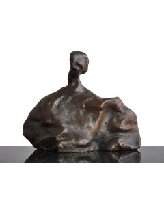 Bronze anthropomorphe de Sébastiano Fini (1949-2003) 3b