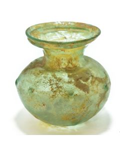 Pot en verre irisé Empire Romain