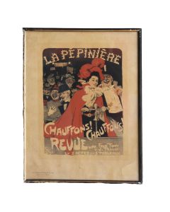 Affiche ancienne vers 1900 chromolithographie